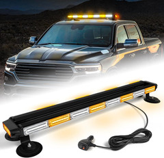 34Inch 166 LED Emergency Rooftop Strobe Lights Bar Flashing Safety Traffic Advis