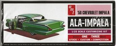 AMT Retro Deluxe,1958 Chevy Impala ‘Ala-Impala’, Build 1 of 3 Ways 1/25 1301