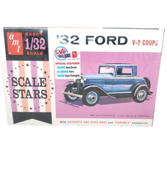 AMT 1932 Ford V-8 Coupe Hardtop Model Car Kit 1/32 Scale New & Sealed Retro