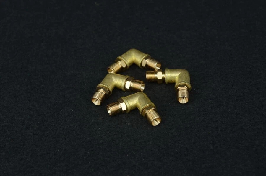 2pcs Live Steam 1/4″ x 40 Pipe Model Engineer 90° Elbow(DY-2)