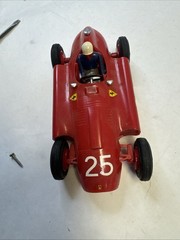 Vintage Strombecker Ferrari D50 V8 Electric Racing Car 1:24 Model # D52-200