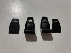 Model Car Parts – MPC Knight Rider 2000 Front Seats & Backs ONLY 1/25 kitbash