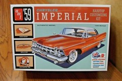 AMT ’59 CHRYSLER IMPERIAL HARDTOP CUSTOMIZING MODEL KIT 1/25 SCALE