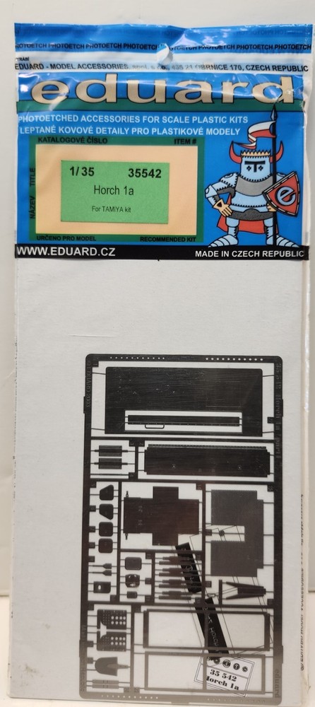 EDUARD 1/35 PHOTO-ETCHED Accessories 35542 WWII German Horch 1a car Tamiya Kit