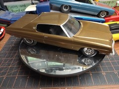 Vintage MPC 1973 Chevy Caprice Pro Street 1/25 Built Model Car Nice Adult Built