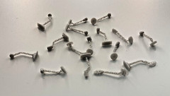 Chain Link Shifters 1 25 Scale Custom Rat Rod Lowrider Gasser Resin 16 Pack