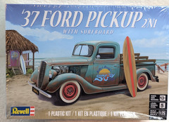 Revell ’37 Ford Pickup with Surfboard ,1:25 , Model Kit # 85-4516 Sealed