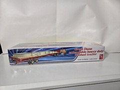 Amt 1-25 Scale Great Dane Extendable Heavy Duty Flatbed Trailer Sealed New Nice