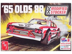 SKILL 2 MODEL KIT 1965 OLDSMOBILE 88 MODIFIED STOCKER 1/25 SCALE BY AMT AMT1474