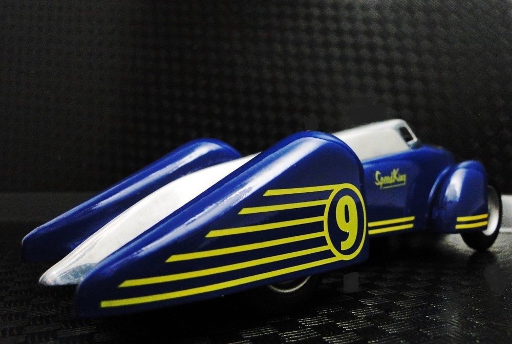 Race Car Hot Rod Built Metal Concept Model1950Jet Age1960Space Craft Rocket Ship