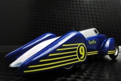 Race Car Hot Rod Built Metal Concept Model1950Jet Age1960Space Craft Rocket Ship