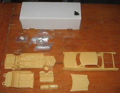 Resin 1970 Cadillac Coupe Deville 1/25 Kit Unbuilt Manufacturer Unknown 70