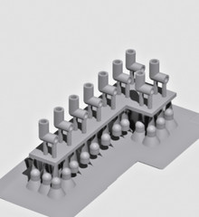 1/25 3D Resin Spark Plug Boots Scale Model Kit Parts