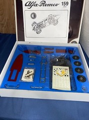 Alfa Romeo 1951 159 Le “Grand Prix” 1:20 Metal “Revival” Made in Italy Model Kit