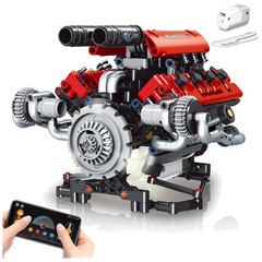 V8 Engine Model Kit – App-Controlled & Educational