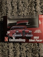 AMT #30245 – 1958 Edsel Pacer CustomShop -sealed – COMPLETE – RARE 1990s Kit