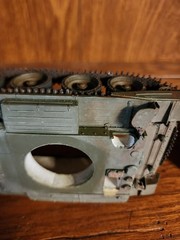 *RESTORATION REQUIRED Vintage British Cromwell Mk. IV (A27M)) WWII, Heavy Resin
