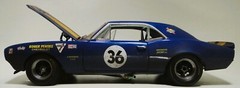 Chevrolet Camaro 55Chevy57 w/Corvette Engine Race Car1Custom Built Metal Model