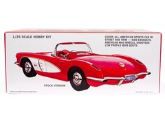 AMT 1960 Chevrolet Corvette 1:25 Scale Model Kit 1:25, unpainted