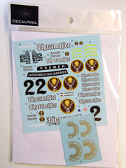 Decalpool 1/24 Scale Porsche 935 K3 Jägermeister 1980 Decal Sheet DP220 for NuNu