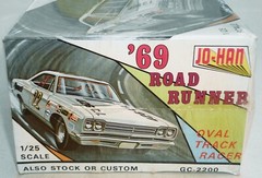 JO-HAN ’69 PLYMOUTH ROADRUNNER 1/25 sealed