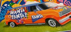 Fanta Decal Sheet 1977 Ford Van Econoline E150 1/25 AMT