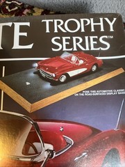 Amt 57 Corvette Trophy Series 1/16 Scale with Working Headlights. New. Sealed