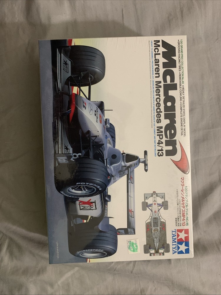 Tamiya 1/20 Scale McLaren Mercedes MP4/13 – Factory Sealed