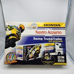 2001 ITALERI Honda Motorcycle Racing Team Model #3810 Nastro Azzu Open Box 1:24