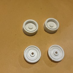 1 25 scale model parts 66 Nova Street Machine Inner Wheel Only