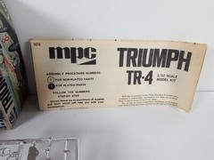 Triumph TR-4 European Racing Series MPC 1:32 Model Kit 2-1016 Sealed Parts Bag