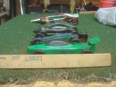 Lot of 6 Pinewood Derby Race Cars Cub Scouts – GOOD SHAPE
