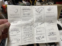 Vintage 1960s Palmer “Four On The Floor ” Corvette Stingray Fastback Model Kit
