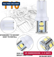 iFunyLED 24 Pieces Dome Light LED Car Interior Bulb Kit Set 194 T10 DE3175 578 3