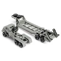 1/72 Russian KrAZ-260B Military Unassembled Model Traction Transport Truck Gift