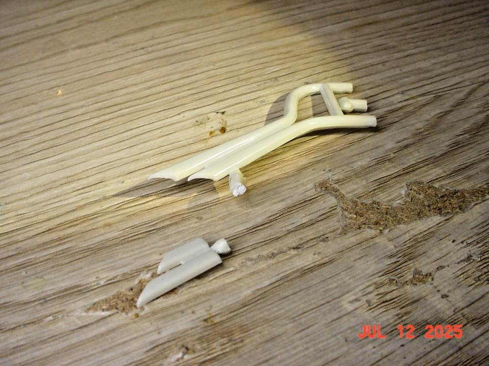 Vintage NASCAR Scavenger Exhaust 1/25th Model Parts fb493