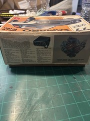 AMT 1977 CHEVY CAMARO Kit T490 Original Issue. Open Box, Sealed Bag