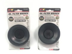 2 pack Performance Tool 68 Mm X 14 Flute Oil Filter Cap Wrench 3/8 in Black