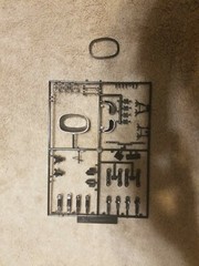 Honda F-1Tamiya 1/12 BS1211 Sprue H: Front Cowling Parts, Front Suspension