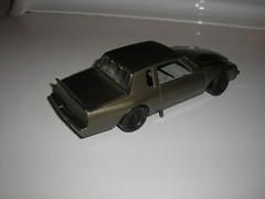 Vintage 1/25 ADULT BUILT AMT Buick Regal Grand National Dirt Stock Car Gray