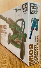 AFV Club 1/35 US M102 105mm Howitzer (AF 3506) w/ metal barrel New in Sealed Box
