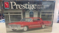 AMT 6834 1963 Chevrolet Impala SS Prestige 1/25