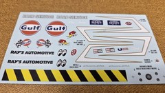 1960 Ford F-100 Pickup DECALS & INSTRUCTIONS 1:25 Scale AMT NEW Model Kit PARTS