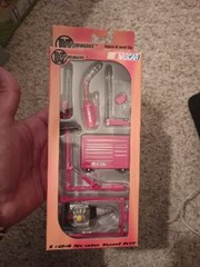 MOTORWORKS NASCAR ATLAS 1:24 SCALE TOOL KIT RED 100% COMPLETE