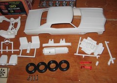 AMT 1970 Buick Wildcat Motor City Stocker 1/25 Kit # X853 Unbuilt w/ Issues 70