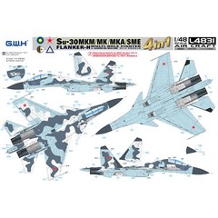 GreatWall GW L4831 1/48 Su-30MKM/MK/MKA/SME 4IN 1 MODEL KIT