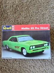 malibu ss pro street model kit
