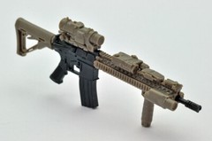 TomyTec Little Armory 1/12 LA037 M4A1SOPMOD Block 2 GUN Plastic Model Kit