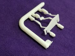2021 Dodge Charger Hellcat PEDALS from 1:25 AMT Model Kit