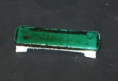 1:24 1:25 scale model resin green LED lightbar police security